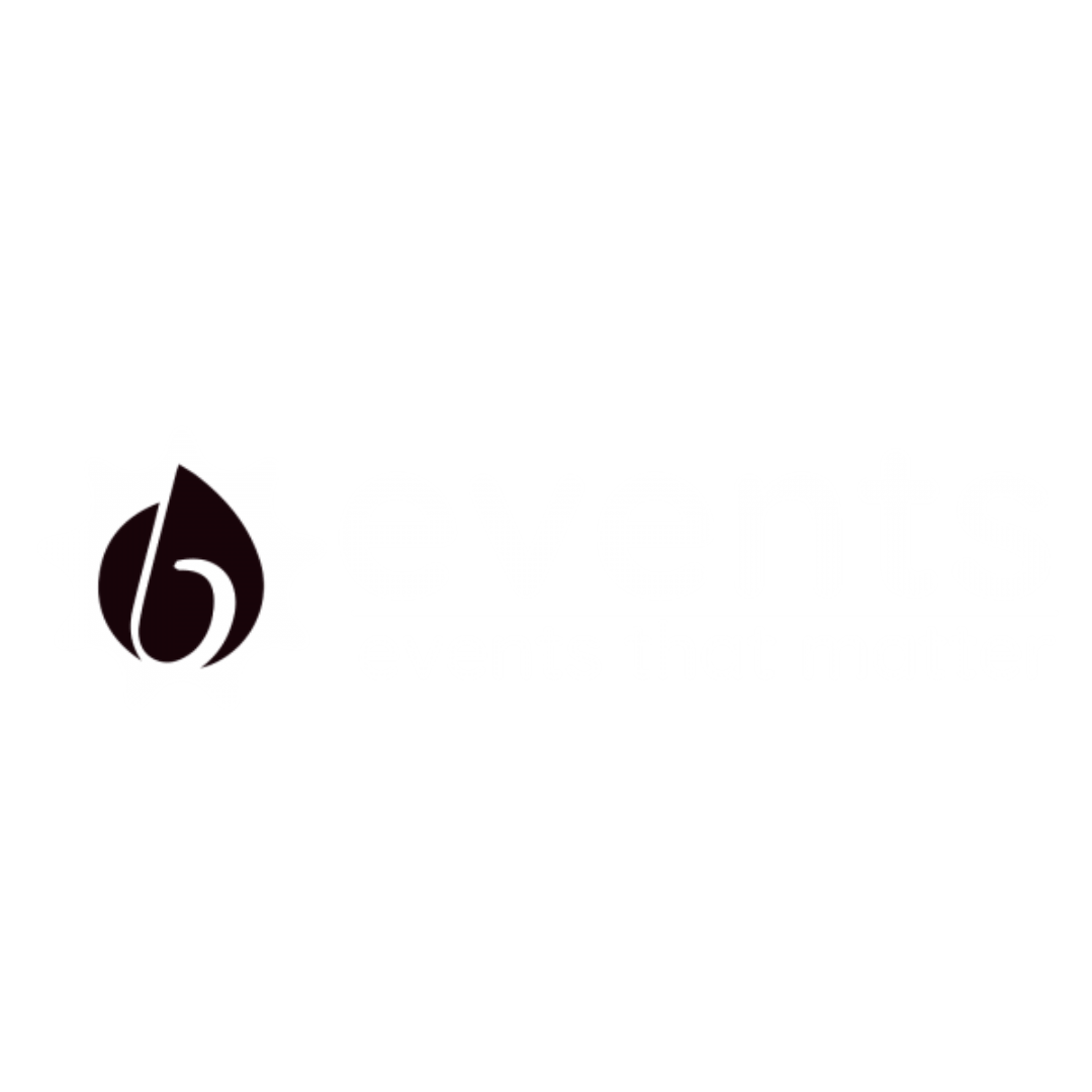 BEvents Logo - White